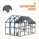 Outdoor Chicken Coop Fence