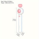 Cat Teaser Stick, Retractable Cat Wand With Replacement Head, Cat Feather Toy, Cat Interactive Toy For Indoor Cats For Relief Boredom And Exercise