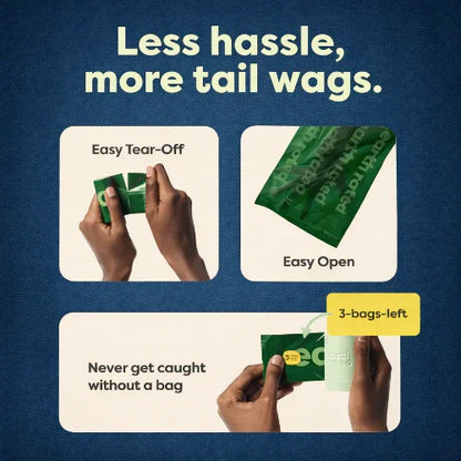 Leak Proof Dog Poop Bags