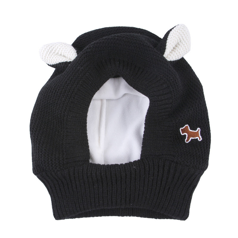 Knitted Large Dog Golden Retriever Warm And Windproof Hat